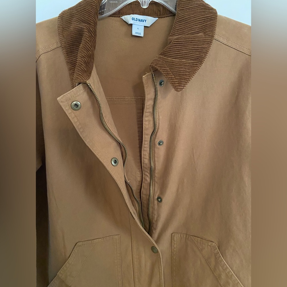 Old Navy Brown Barn Jacket - Large - Picture 2 of 4